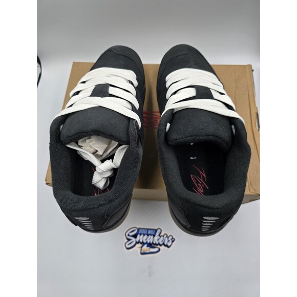 Jordan Session  Black Varsity Red Gum Suede Shoes Sneakers Mens Sz 11 main image 4